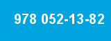 978 052-13-82 978 052-13-82